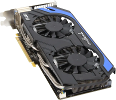 MSI GeForce GTX 660 Ti Power Edition - Rear