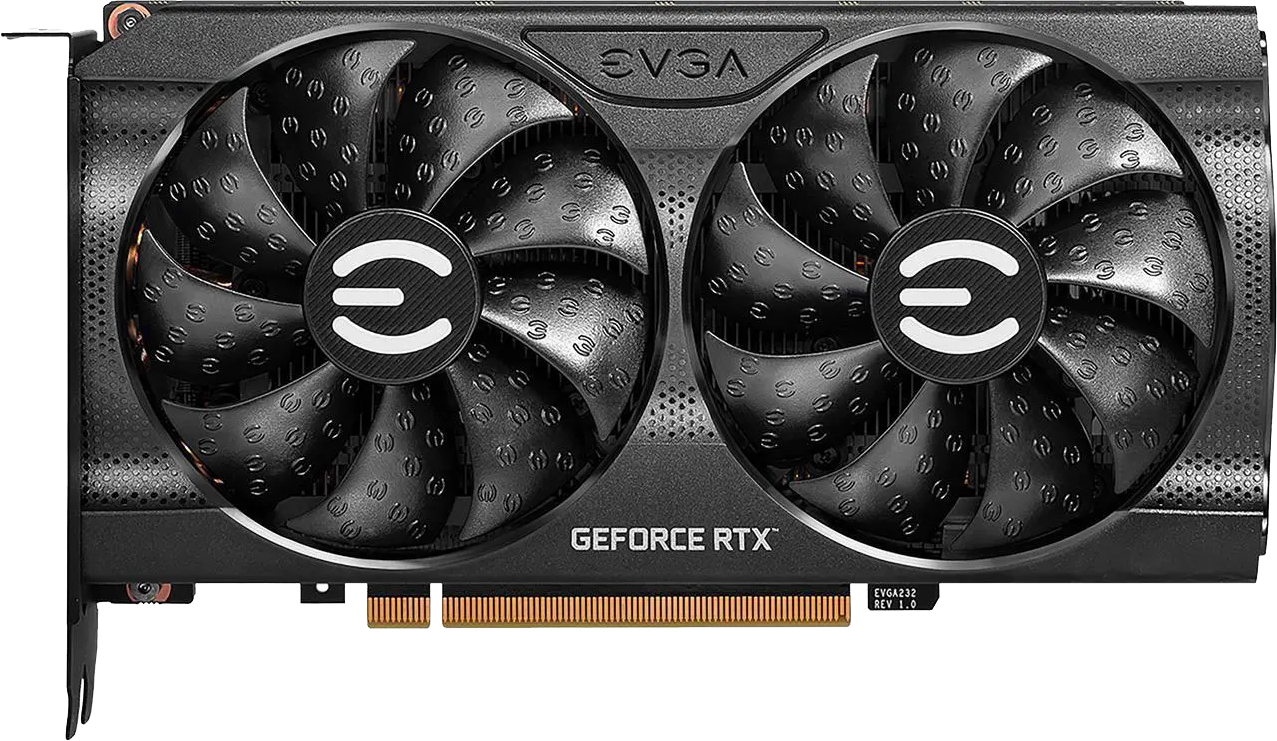 EVGA GeForce RTX 3060 Ti XC GAMING - Front