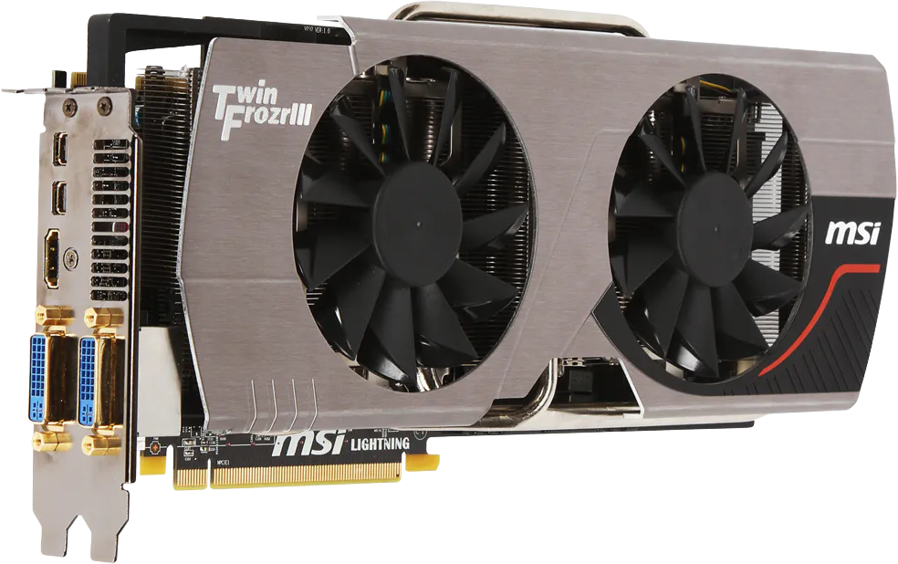 MSI Radeon HD 6970 LIGHTNING - Front