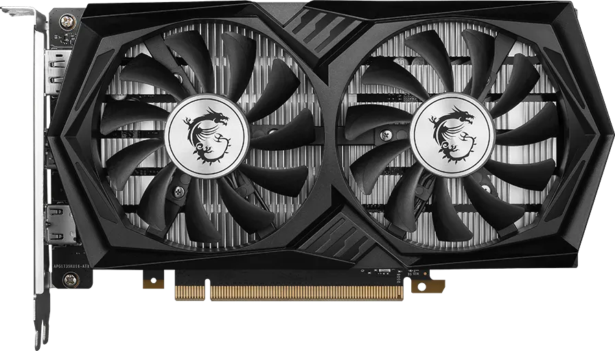 MSI GeForce RTX 3050 GAMING X - Front