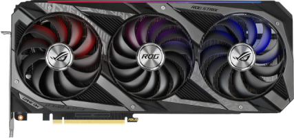 Asus ROG Strix GeForce RTX 3060 Ti V2 OC Edition - Front