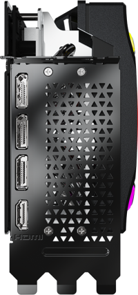 PNY GeForce RTX 5090 ARGB EPIC-X RGB Overclocked Triple Fan - Outputs