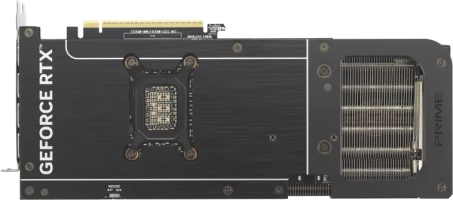 Asus PRIME GeForce RTX 5070 Ti OC Edition - Rear