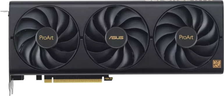 Asus ProArt GeForce RTX 4070 SUPER - Front