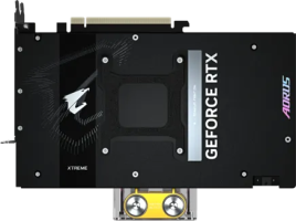 Gigabyte AORUS GeForce RTX 5090 XTREME WATERFORCE WB - Rear