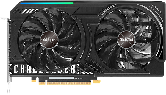 ASRock Intel Arc B580 Challenger OC - Front