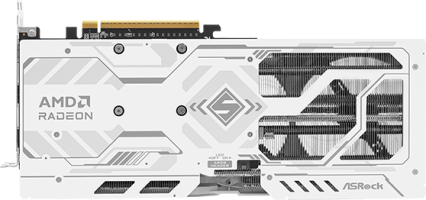ASRock Radeon RX 9060 XT Steel Legend OC - Rear