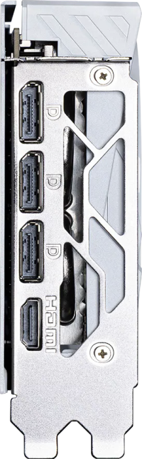 MSI GeForce RTX 5060 Ti GAMING TRIO WHITE - Outputs