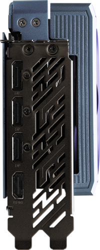 ASRock Radeon RX 9070 XT Monster Hunter Wilds Edition - Outputs