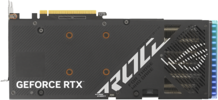 Asus ROG Strix GeForce RTX 4060 Ti OC Edition - Rear