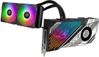 Asus ROG Strix LC GeForce RTX 4090 - Side