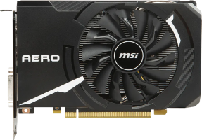 MSI GeForce GTX 1060 AERO ITX 3G OC - Front