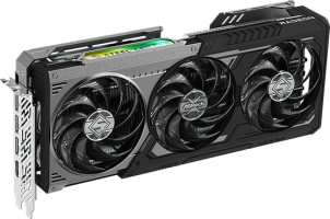 ASRock AMD Radeon RX 9070 GRE Steel Legend Dark OC - Side