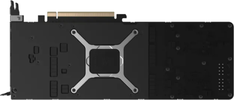 Gigabyte Radeon PRO W7900 Dual Slot AI TOP - Rear