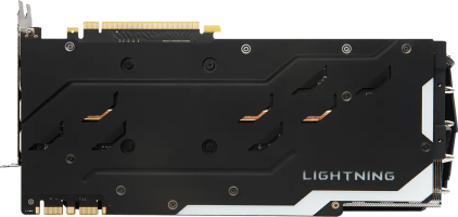 MSI GeForce GTX 1080 Ti LIGHTNING Z - Rear