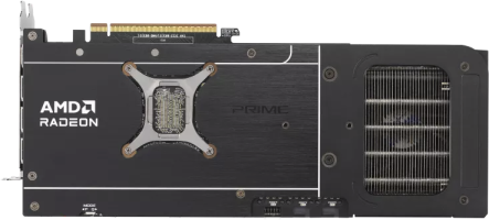 Asus Prime Radeon RX 9070 OC Edition - Rear