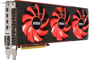 MSI Radeon HD 7990 - Side