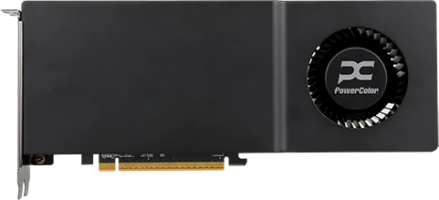 PowerColor Radeon AI PRO R9700 - Front