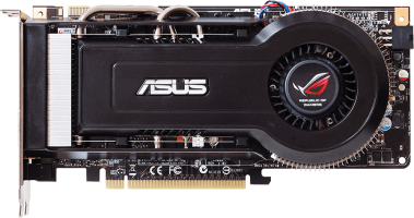 Asus ROG Matrix 9800 GT - Front