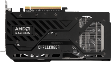 ASRock Radeon RX 9060 Challenger - Rear