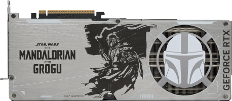 MSI GeForce RTX 5080 The Mandalorian and Grogu Edition OC - Rear