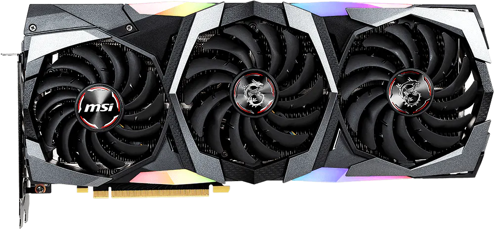 MSI GeForce RTX 2080 SUPER GAMING X TRIO - Front