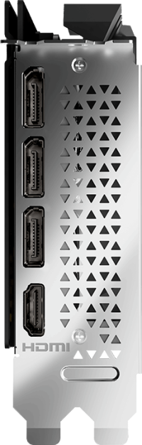 PNY GeForce RTX 4070 XLR8 Gaming VERTO EPIC-X RGB Triple Fan DLSS 3 - Outputs
