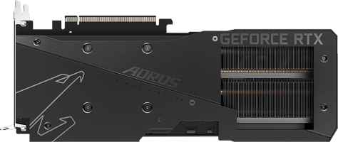 Gigabyte AORUS GeForce RTX 3060 Ti ELITE - Rear