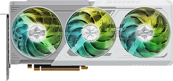 ASRock Intel Arc B580 Steel Legend OC - Front