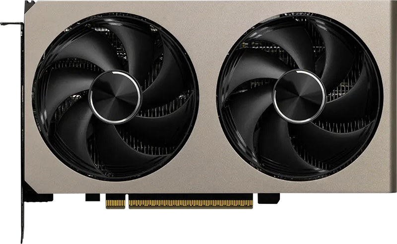 MSI GeForce RTX 5060 Ti INSPIRE 2X OC - Front