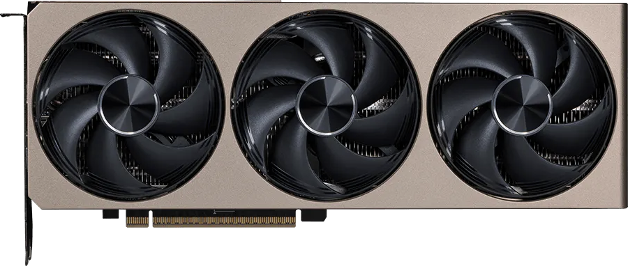 MSI GeForce RTX 5070 Ti INSPIRE 3X OC - Front
