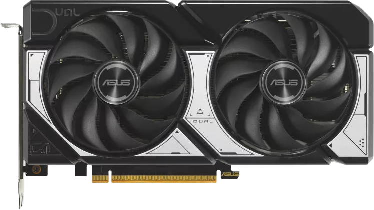 Asus Dual GeForce RTX 5060 OC Edition Advanced - Front