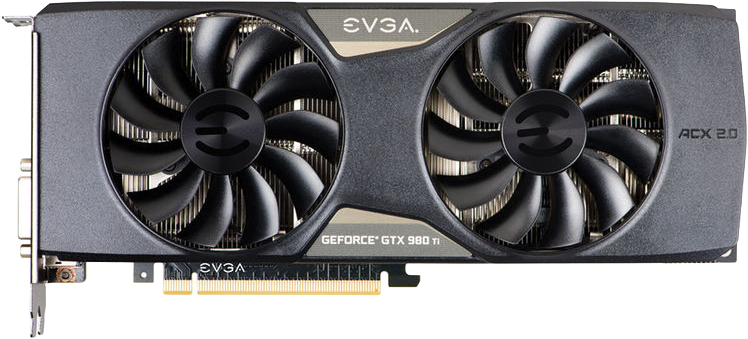 EVGA GeForce GTX 980 Ti SC - Front
