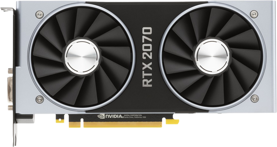 NVIDIA RTX 2070 Founders Edition - Front