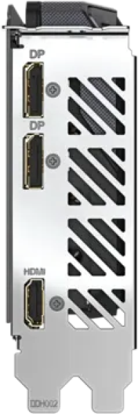 Gigabyte Radeon RX 9060 XT GAMING - Outputs