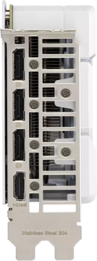 Asus Dual GeForce RTX 4060 Ti EVO White OC Edition - Outputs