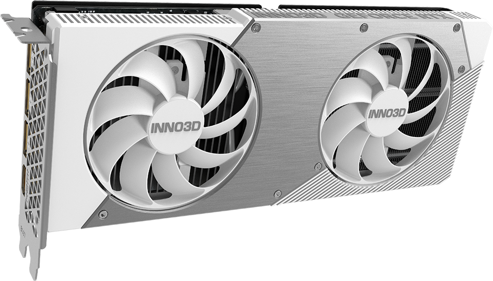 Inno3D GeForce RTX 5060 TWIN X2 OC WHITE - Front