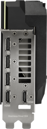 Asus ROG Strix GeForce RTX 3090 OC Edition - Outputs