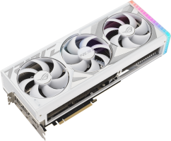 Asus ROG Strix GeForce RTX 4080 SUPER White Edition - Side