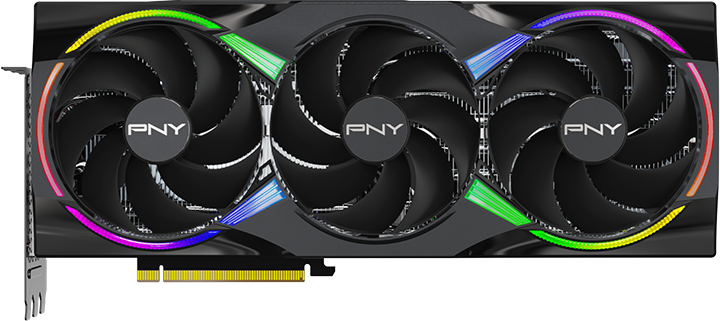 PNY GeForce RTX 5090 ARGB EPIC-X RGB Overclocked Triple Fan - Front