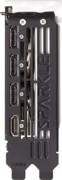 Sparkle Intel Arc B570 GUARDIAN Luna OC - Outputs