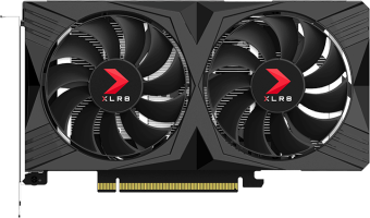 PNY GeForce RTX 4060 XLR8 Gaming VERTO Overclocked Dual Fan - Front