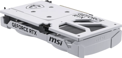 MSI GeForce RTX 5060 Ti VENTUS 2X OC WHITE PLUS - Side