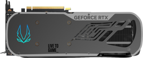Zotac GeForce RTX 4070 Ti Trinity - Rear