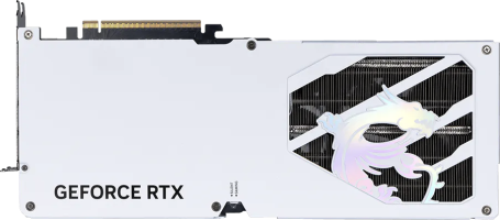 MSI GeForce RTX 5070 Ti GAMING TRIO WHITE - Rear