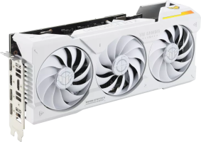 Asus TUF Gaming GeForce RTX 4070 Ti SUPER White OC Edition - Side