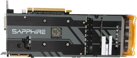 Sapphire TOXIC R9 270X OC - Rear