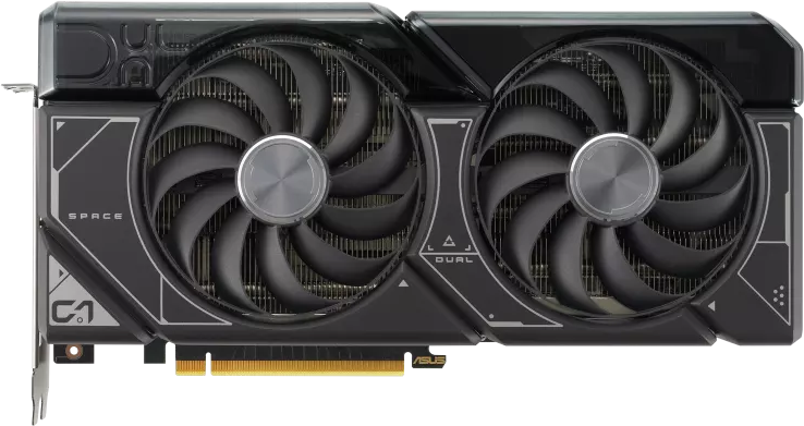 Asus Dual GeForce RTX 4070 OC Edition - Front