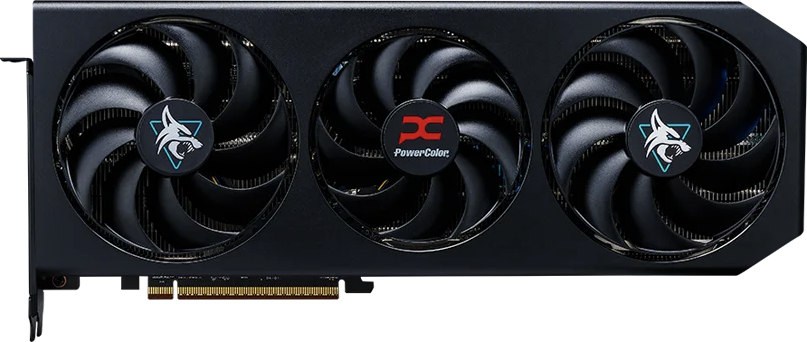 PowerColor Hellhound AMD Radeon RX 9070 - Front