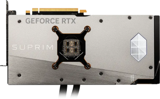 MSI GeForce RTX 4090 SUPRIM LIQUID X - Rear
